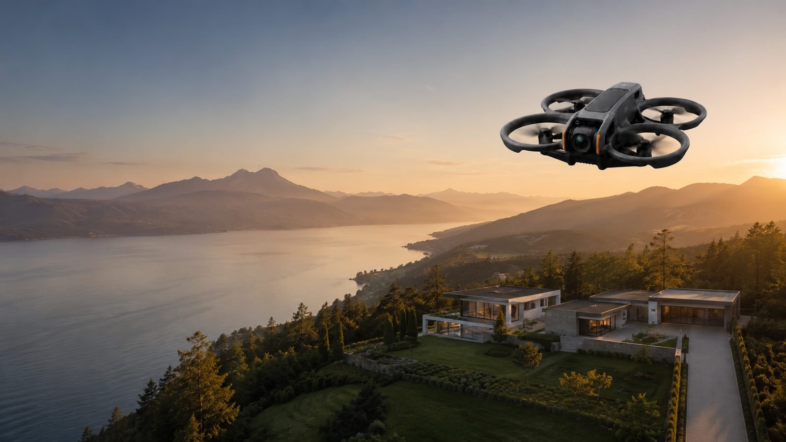 Profesionalios nuotraukos dronu
