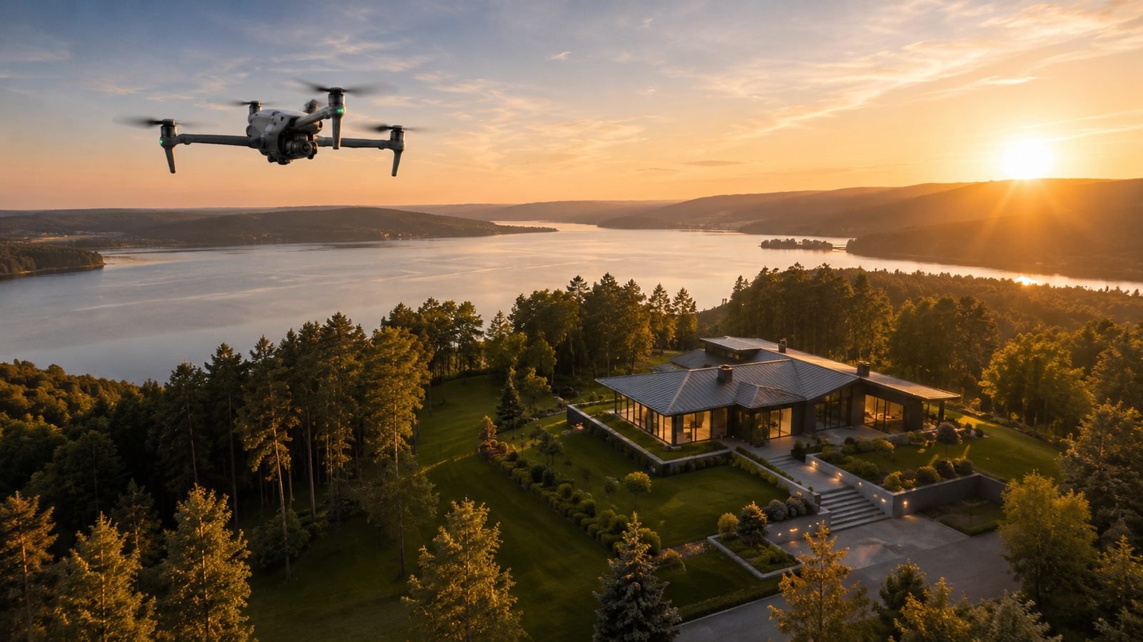 Statybų eigos fiksavimas dronu