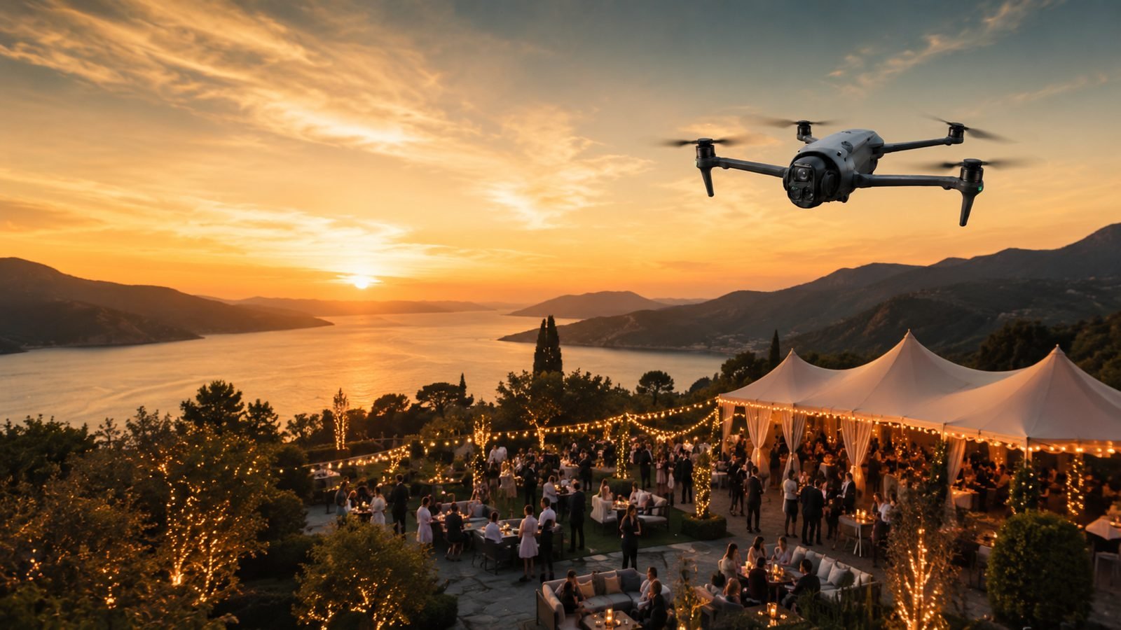 Renginių filmavimas dronu